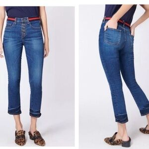 Veronica Beard Carolyn 10” Baby Boot Jean